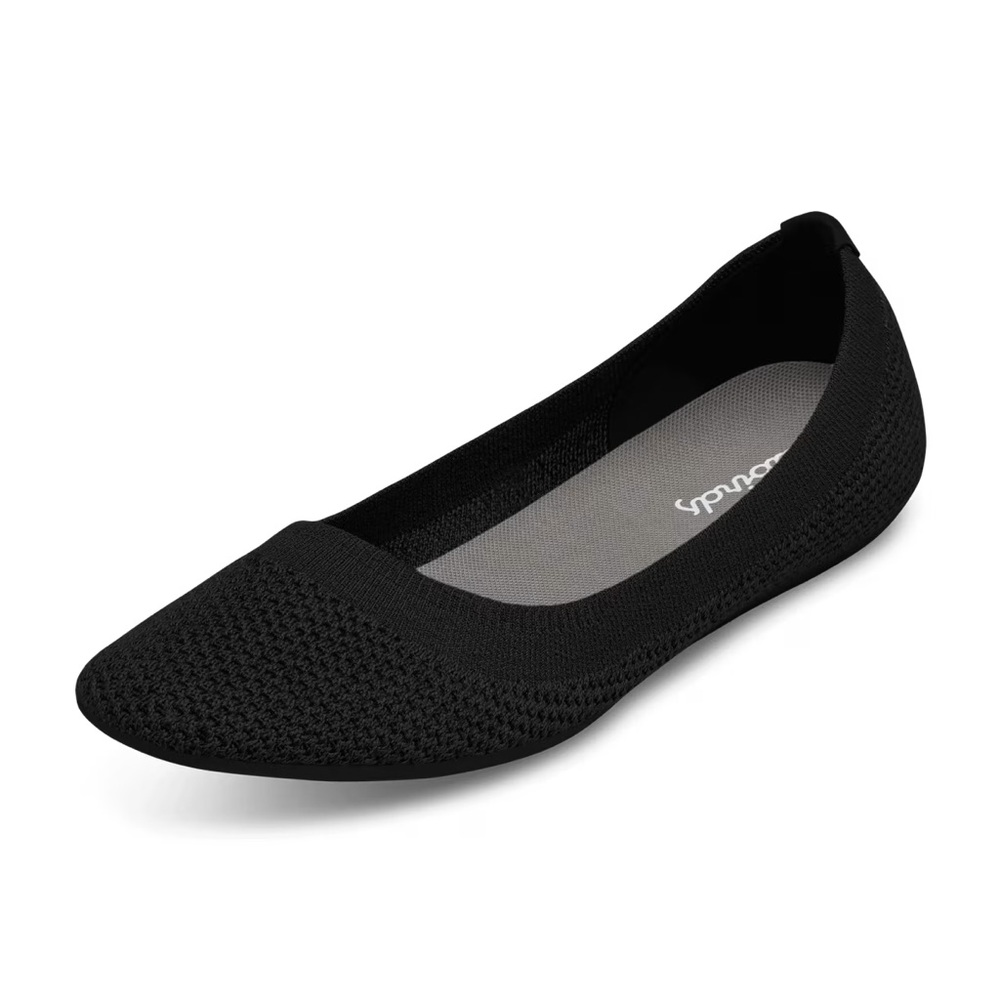 NEW Allbirds Black Knit Ballet Flats size 9.5